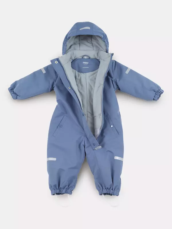 Комбинезон зимний Mowbaby Alaska Blue 2024