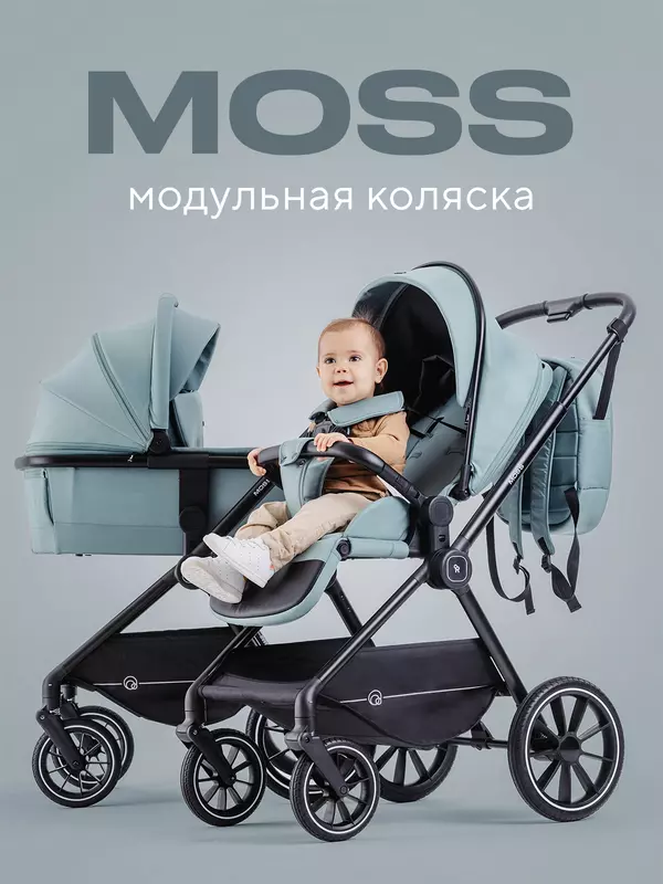 Коляска 2 в 1 Rant Moss Sage green